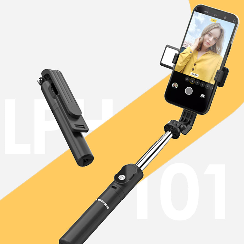 Lenyes LPH101 Canlı Yayın Dolgu Işıklı Tripod ve Selfie Çubuğu Lenyes LPH101 Canlı Yayın Dolgu Işıklı Tripod ve Selfie Çubuğu